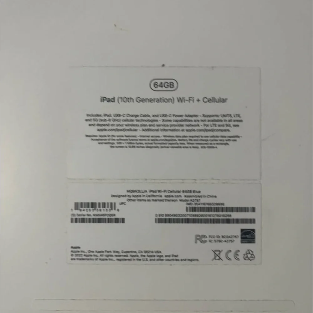Apple Black Tablet Minimalist Design